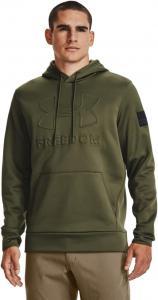 Толстовка Under Armour Freedom Emboss, (390) Marine Od Green/Marine Od Green