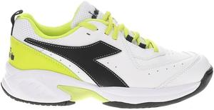 Детские теннисные кроссовки diadora Kids Boys S. Challenge 5 Super Light - белые с желтым