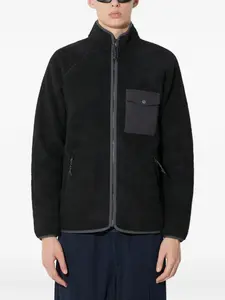 Свитшот на молнии Fjällräven, черный