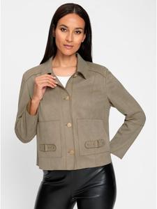 Heine Куртка из искусственной кожи в грязи