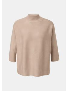 Вязаный свитер в цвете 8156_бежевый comma