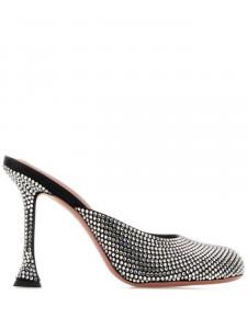 Amina Muaddi мюли Iris 95, черный