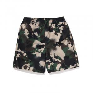 Bape Map Camo шорты пляжные regular fit A BATHING APE, Jasper Tie-Dye Grx