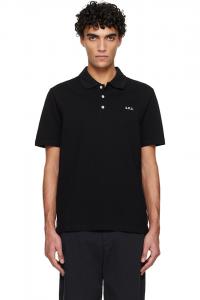 Стандартное поло A.P.C., черный