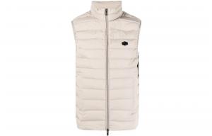 Жилет с логотипом EMPORIO ARMANI, коричневый