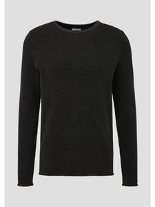 QS Вязаный свитер цвета 9999_черный