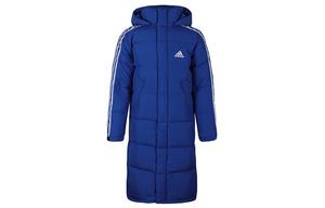 Пуховик Adidas 3-Stripes Long, синий