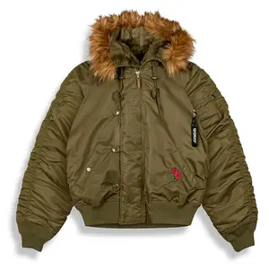 Куртка Grimey The Planet N-2B Flight, зеленый