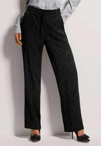 Брюки JACQUARD-ZUM SCHLÜPFEN MADELEINE, черный