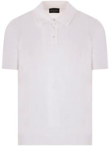 Roberto Collina трикотажная рубашка поло, белый