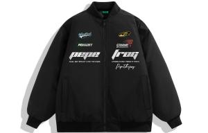 pepe the frog Стеганая куртка унисекс «Лягушка Пепе», Красный