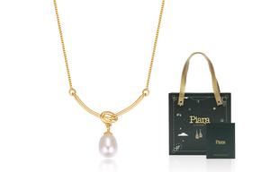 PIARA Ожерелье из стерлингового серебра 925 пробы для женщин