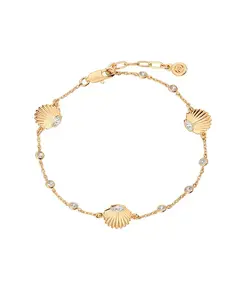 Браслет из ракушек Санторини Ettika, gold