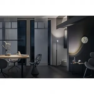 Торшер LED Aldan, 1 шт., теплый белый Paulmann, Schwarz/aluminiumfarben