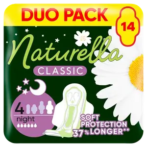 Гигиенические прокладки, 14 шт./1 упаковка. Naturella Classic night