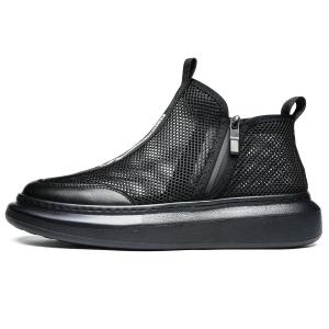 FAPAI Износостойкие, противоскользящие, повседневные туфли средней высоты, мужские, черные