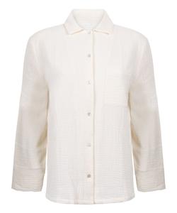 Пижамная рубашка Hunkemöller, белый