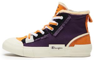 Мужские туфли Campus Canvas с высоким берцем, фиолетовые/оранжевые Champion