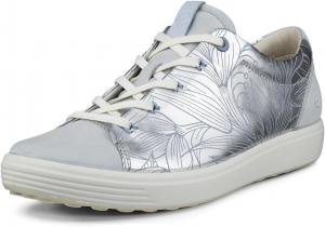 Женские кроссовки ECCO Soft 7, серебро