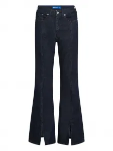 Джинсы с завышенной талией Karl Lagerfeld Jeans, синий