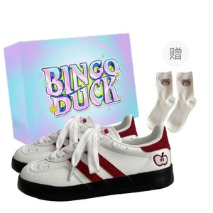 BINGO DUCK Кроссовки для скейтбординга Coverage Low Top женские красные, цвет Red