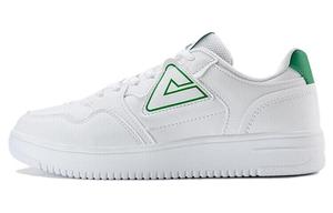 Кроссовки для скейтбординга женские, низкие, белые/зеленые Peak