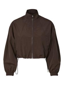 PIECES Межсезонная куртка 'PCJabina' в коричневом цвете