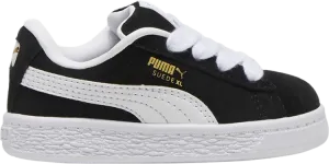 Кроссовки Suede XL Toddler 'Black White', черный