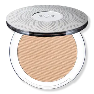 Универсальная прессованная минеральная косметика 4-в-1 с широким спектром защиты SPF 15 PÜR, Linen MN3 (light with golden undertones)