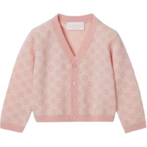 Свитер FW25 для младенцев и малышей GUCCI, светло-розовый