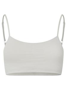Бюстгальтер из мериносовой шерсти COSY BRA бежевого цвета super.natural