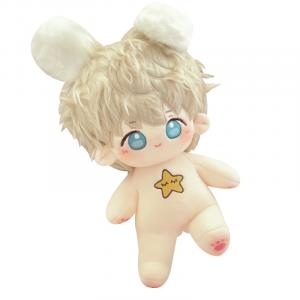 Мягкая игрушка мультяшная двусторонняя хлопковая кукла высотой 20см Happy Fish