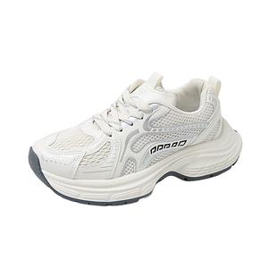 TONYBEAR Кроссовки женские, средний размер, бежевый/темно-серый/фиолетовый