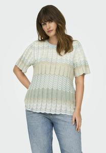 Футболка с принтом CARALVIRA ONLY Carmakoma, бежевый