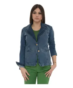 Короткая куртка с двумя пуговицами Liu Jo, синий