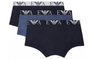 SS22 Трусы мужские 1 комплект 3 пары EMPORIO ARMANI, 1 комплект 3 пары (Темно-синий+Синий+Черный)