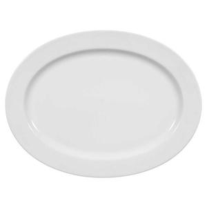 Lukullus Белое тарелка овальная сервировочная 35х26 см Seltmann Weiden, белый