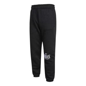Спортивные штаны Men's adidas originals Running Casual Sports Bundle Feet Long Pants/Trousers Black, черный