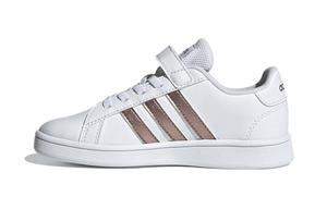 GRAND COURT Low top Детские скейтборд кроссовки Белый Золотой Возраст 3-7 лет Adidas Neo