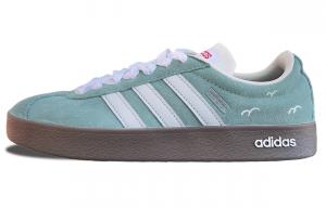 Кроссовки для скейтбординга VL Court 2.0 с противоскользящей подошвой, женские, изумрудного цвета Adidas Neo, Emerald