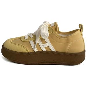 City camel Женские легкие лоу-топы для скейтбординга желтые, цвет Yellow