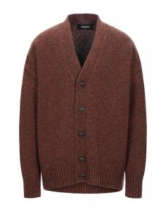Кардиган Dsquared2, коричневый