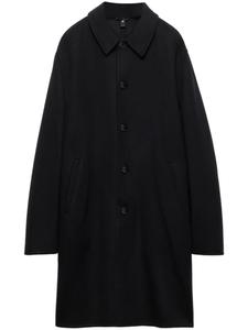 Кашемировое пальто Prada, черный