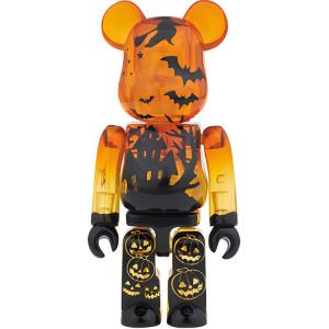 HALLOWEEN 2014 Halloween Transparent Orange Hang Tag Box 100% BE@RBRICK