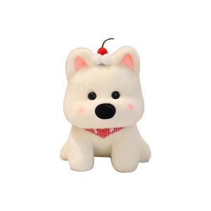 Плюшевая кукла West Highland Dolls с милым нагрудником, высота 25 см AOLETU