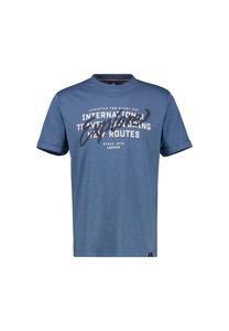 Футболка из джерси с принтом на груди Lerros, синий