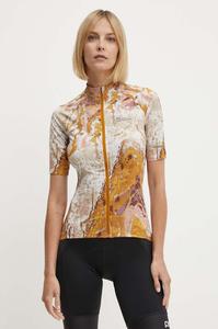 Велосипедная футболка с принтом Gravex Jack Wolfskin, желтый