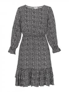 Платье до колена Usha, цвет black white