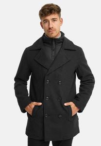 Пальто INDICODE JEANS Short coat, Charcoal Mix/Anthracite