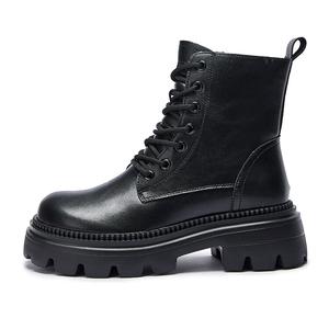 Ботинки Martin женские черный Laorentou